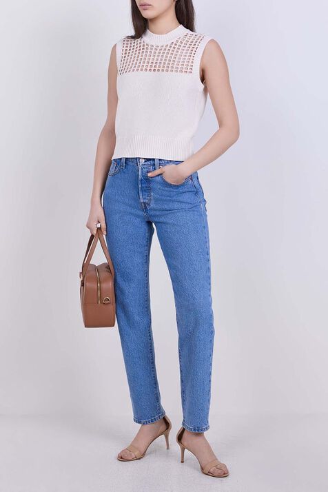 גופיית סריג רשת ARMANI EXCHANGE